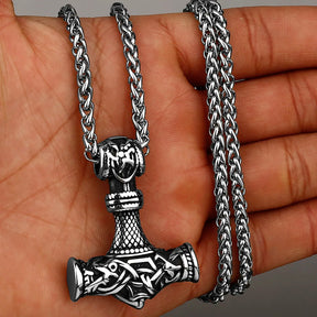 Collar Amuleto del Martillo de Thor Voyager - Vanguardia Masculina