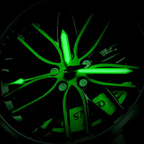 Reloj Elegancia Pinnacle Wheel Hub - Vanguardia Masculina