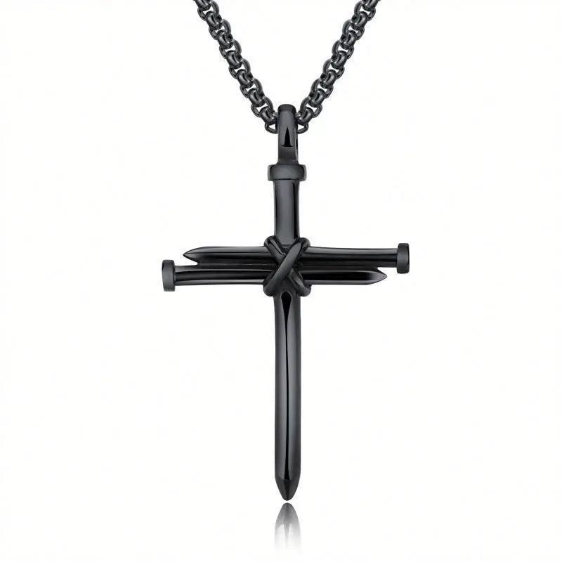 CollarEtherealCrossLinkNecklacevanguardiamasculina_4 - Vanguardia Masculina