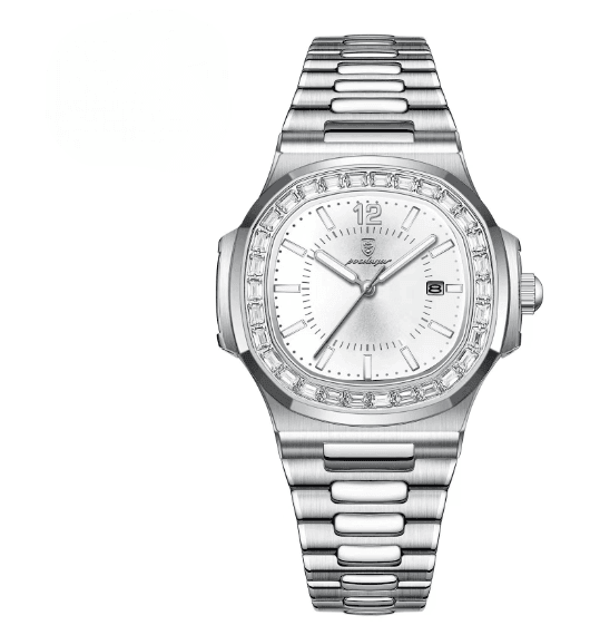 Reloj de Lujo Cuadrado Impermeable "Vanguardia Suizo Éclat"